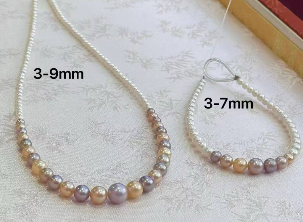 47 (1) pearl necklace lengths