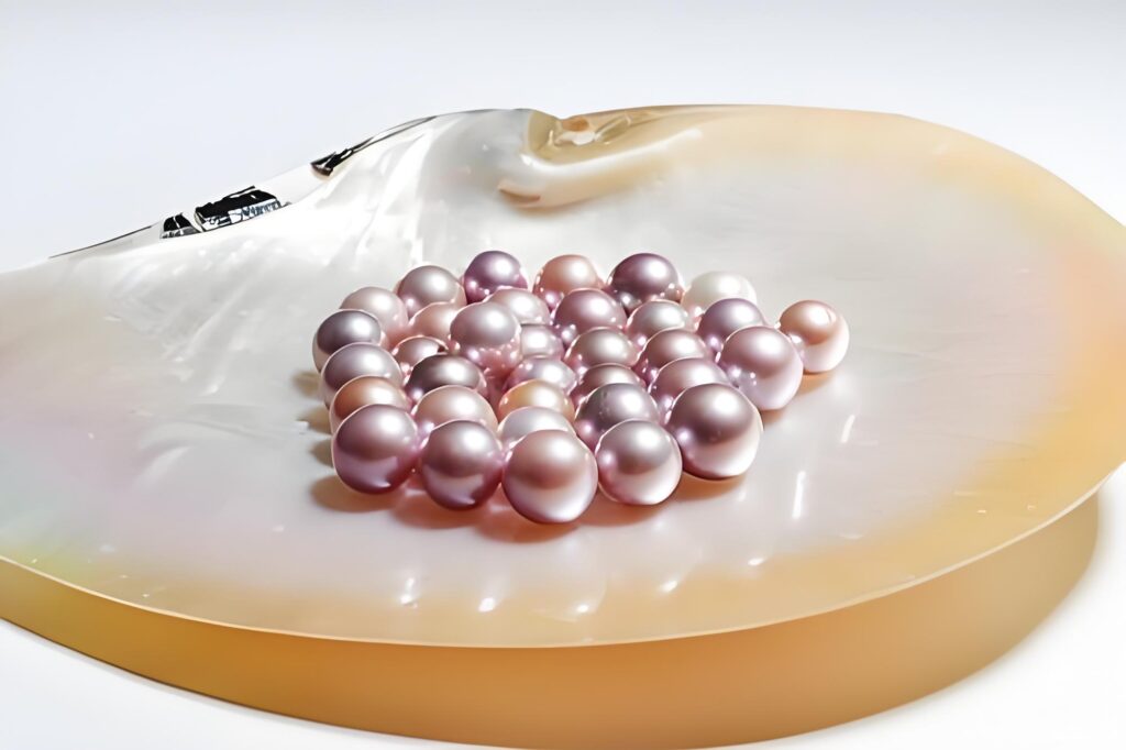 7 cultured freshwater pearl